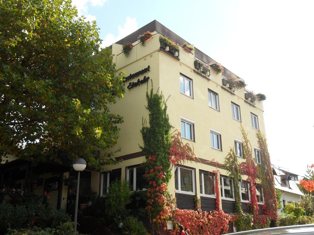 Landgasthof mit Gästezimmer Frohe Einkehr Merzhausen Exterior foto